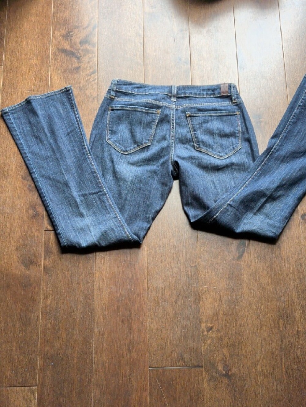 Simply Vera Vera Wang Dark Blue Skinny Jeans - Picture 3 of 3